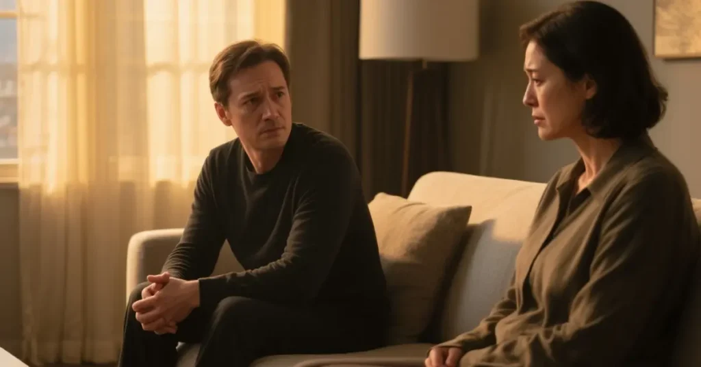 staying calm when partner triggers emotional stress in a relationship