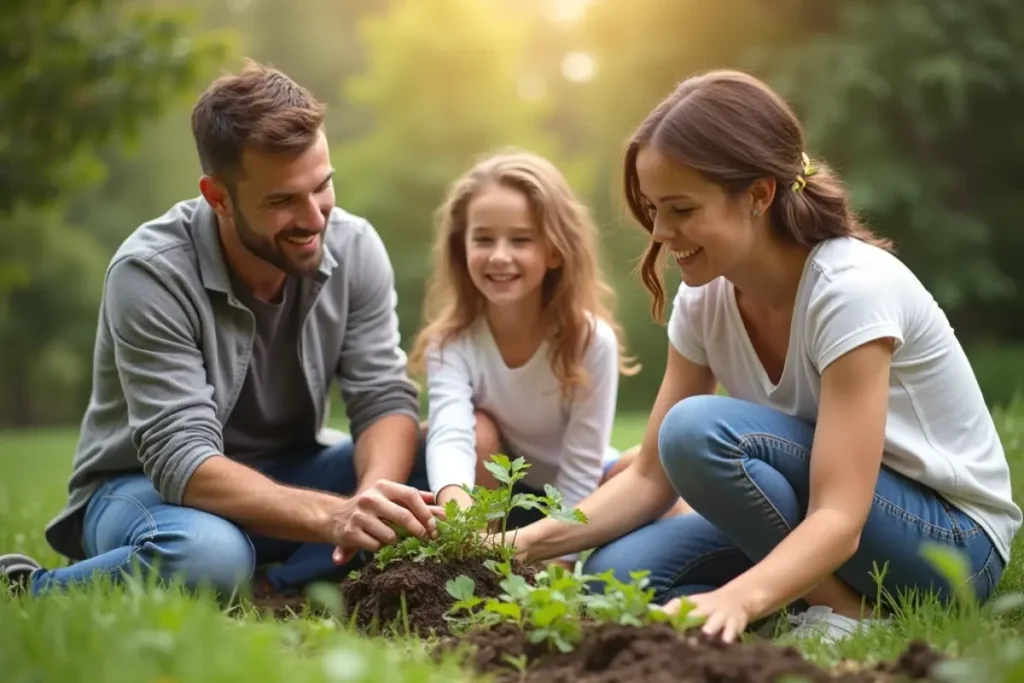 Family members setting and achieving goals together collaboratively – 10 Habits of Highly Effective Families