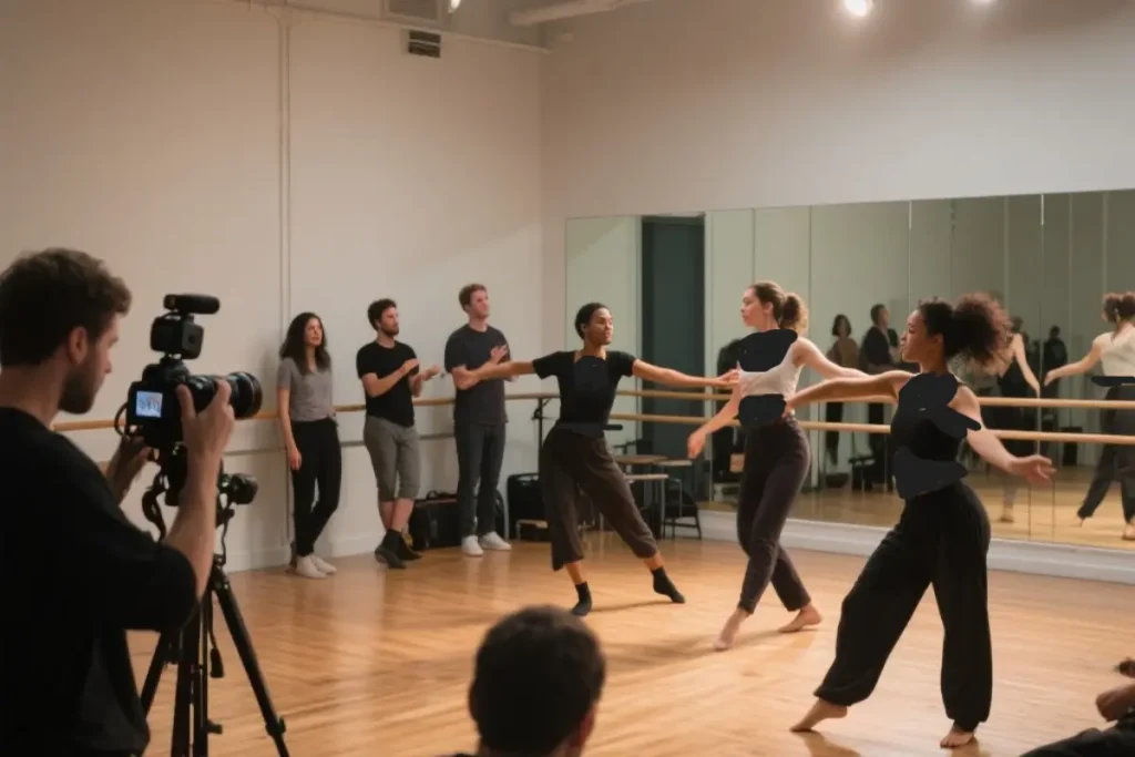 Dance expressing emotions and storytelling in video content