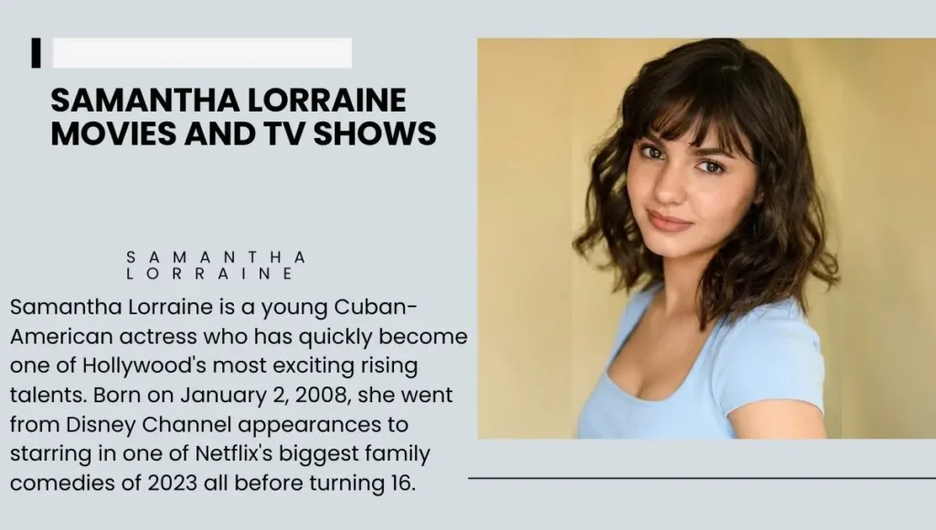 Samantha Lorraine Ethnicity and Nationality