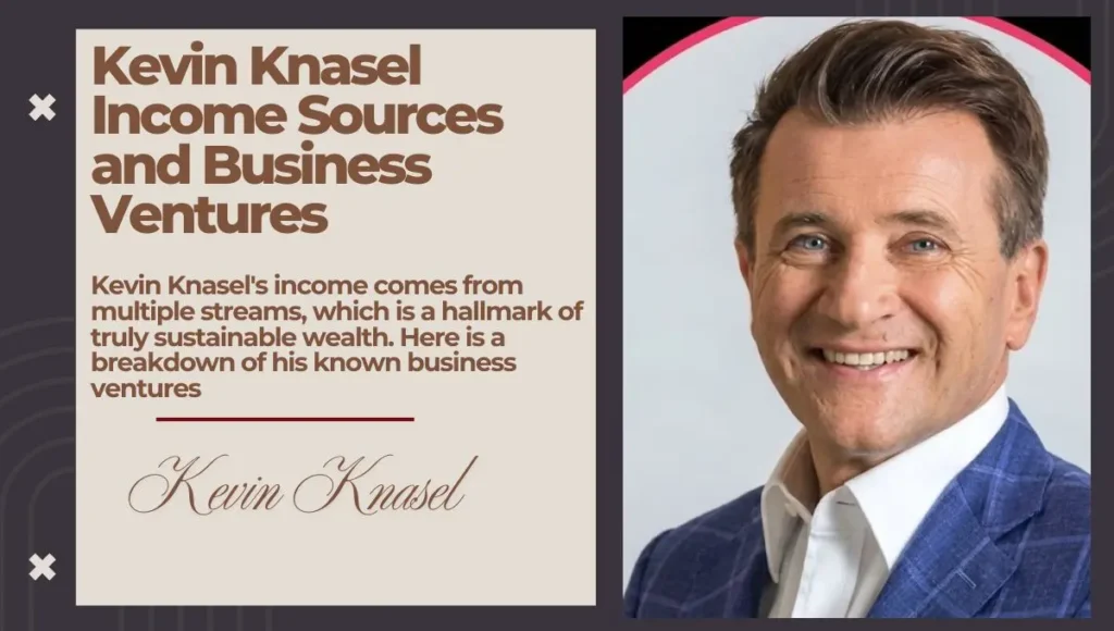 Kevin Knasel Income Sources and Business Ventures
