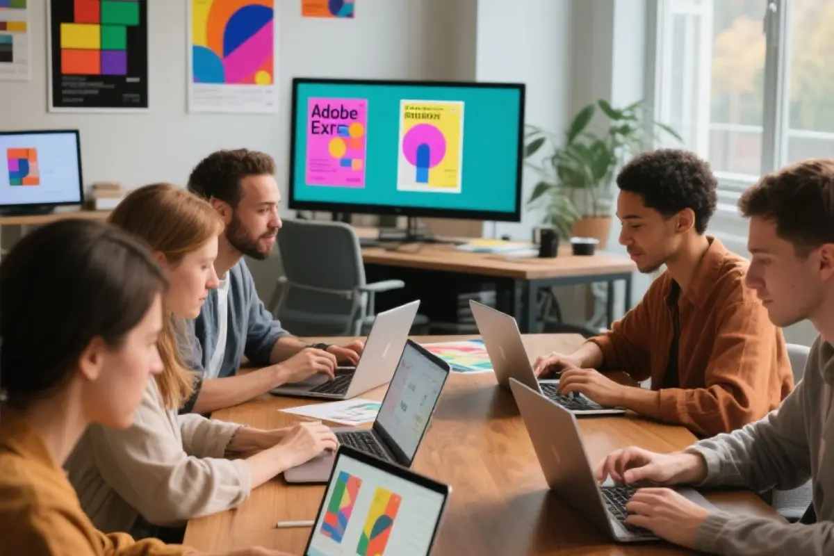 Free printable poster templates designed using Adobe Express in 2026