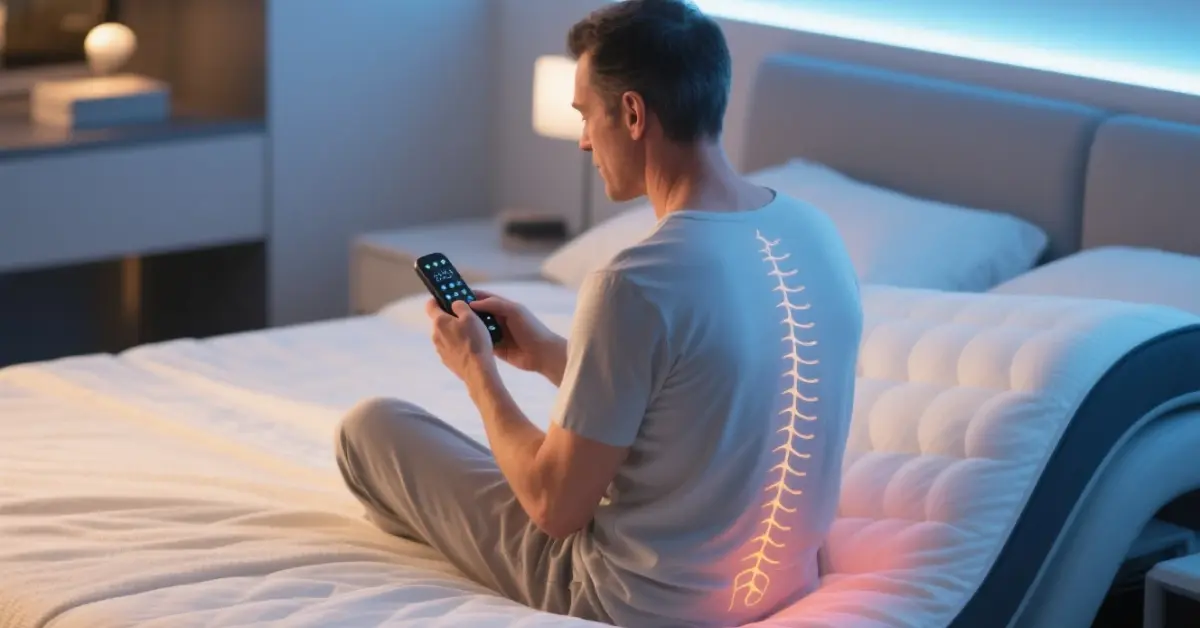 How to Relieve Back Pain with an Adjustable Air Bed