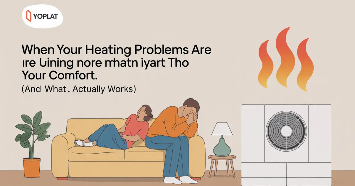Heating problems affecting home comfort, sleep, and finances in 2026