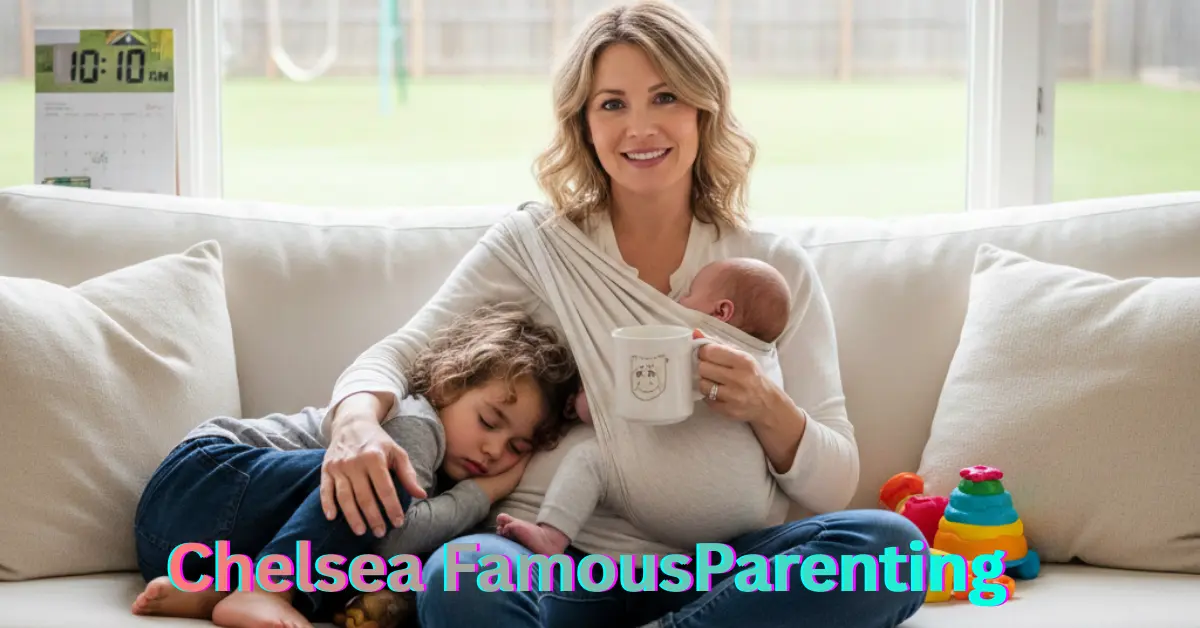 Chelsea FamousParenting 2026: Honest modern motherhood guide with toddler tantrum solutions and Pixar mom inspiration
