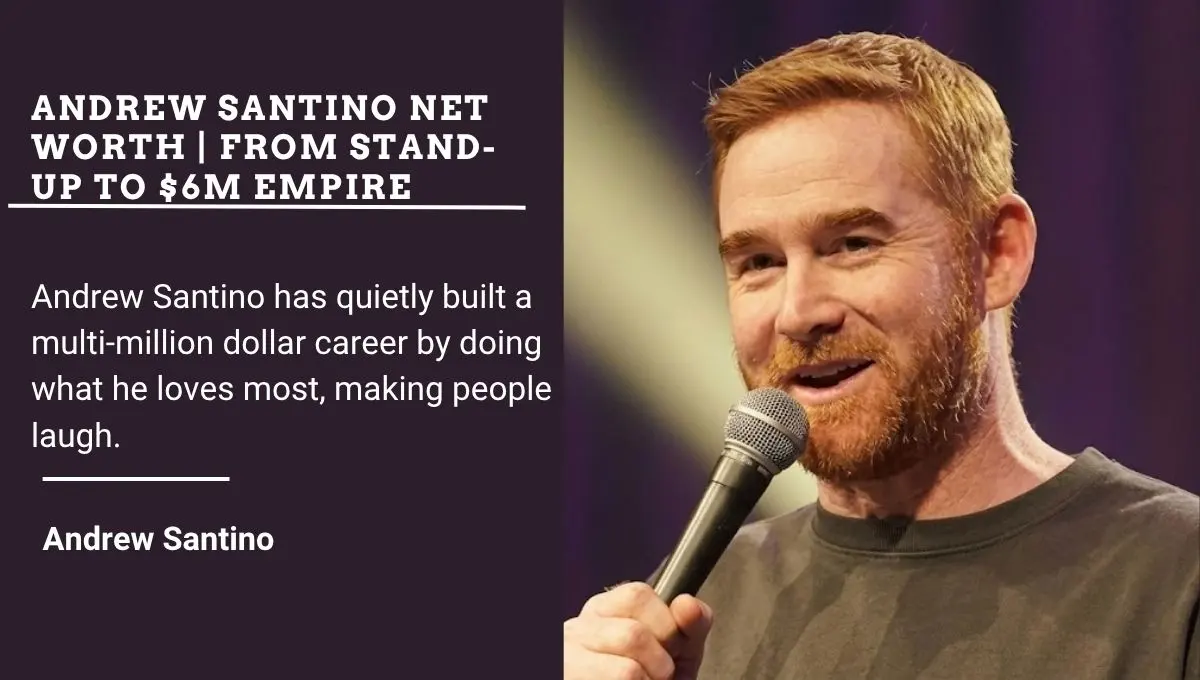 Andrew Santino Net Worth | From Stand-Up to $6M Empire
